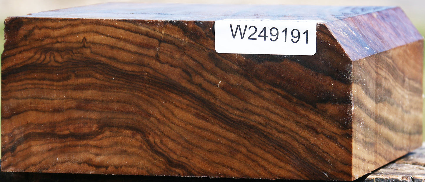 Figured Claro Walnut Bowl Blank