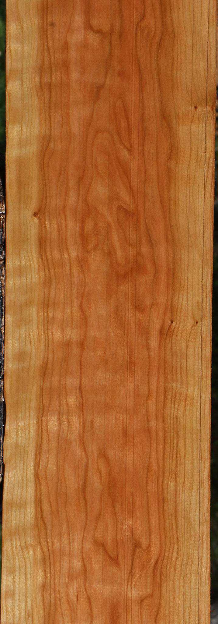 Figured Curly Cherry Lumber