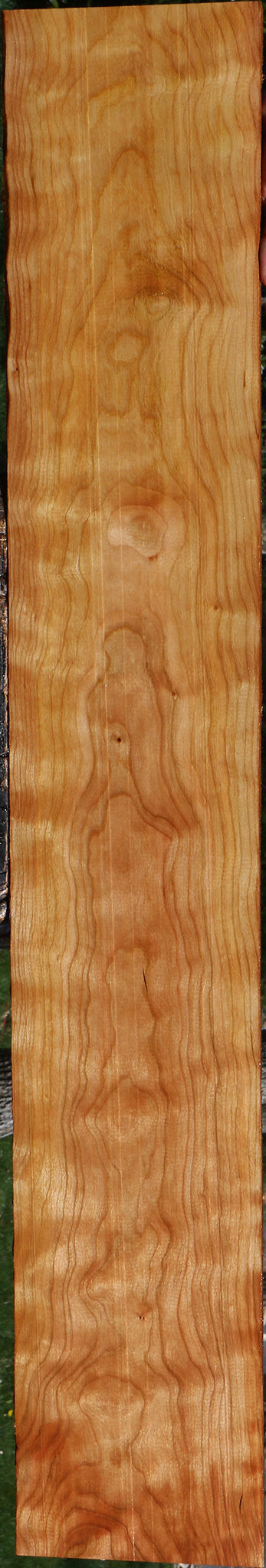 Figured Curly Cherry Lumber