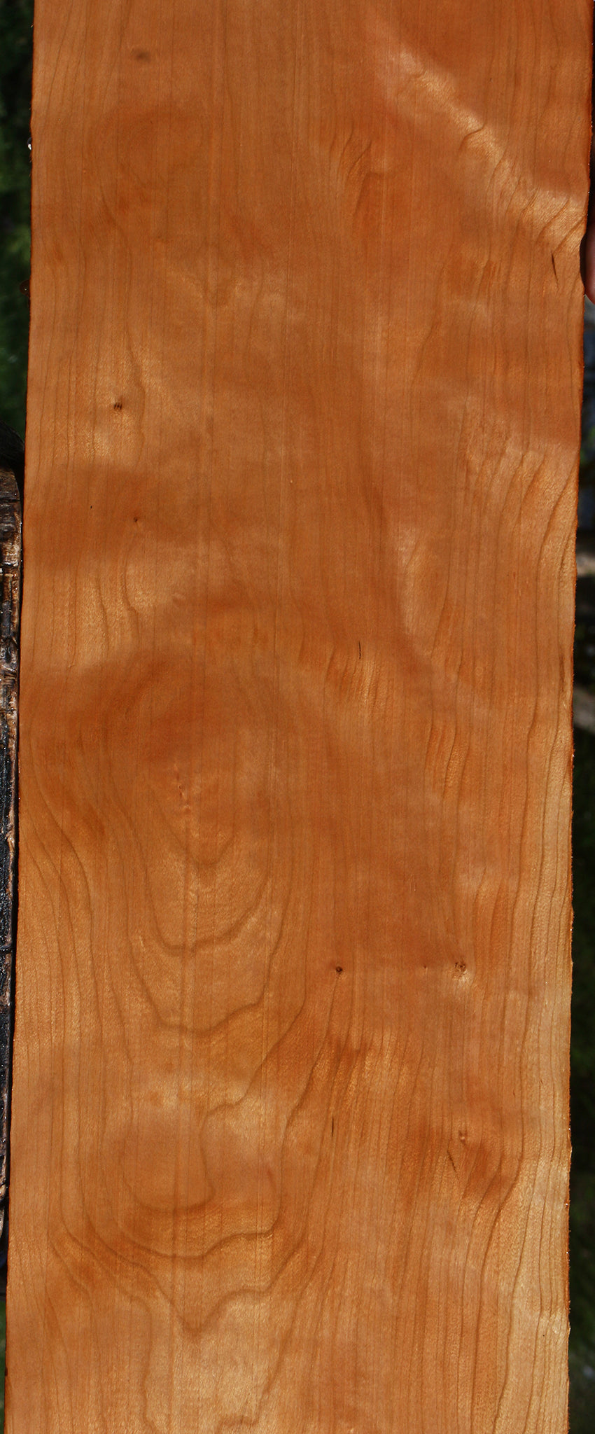 Figured Curly Cherry Lumber