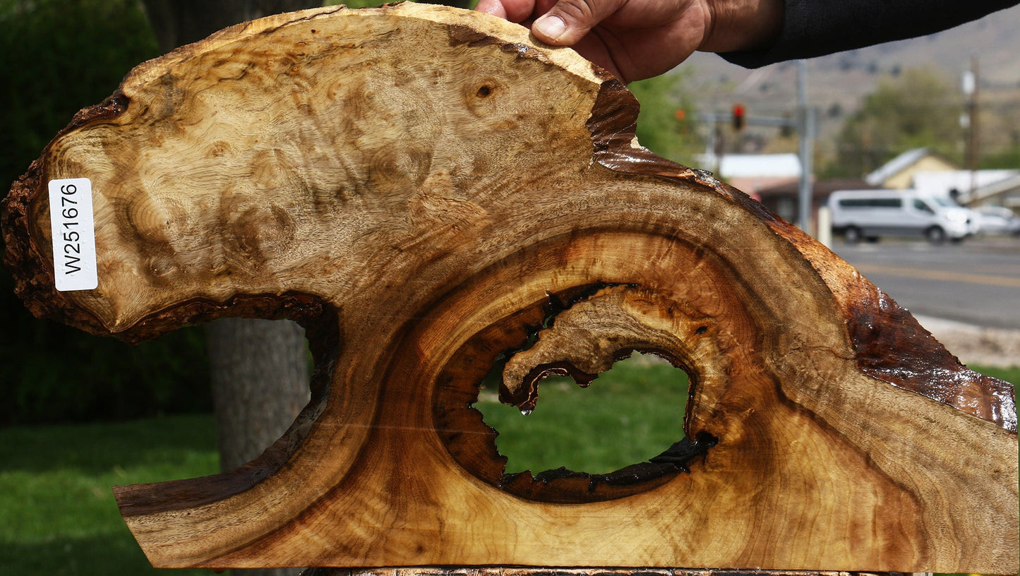 Extra Fancy Myrtle Live Edge Lumber