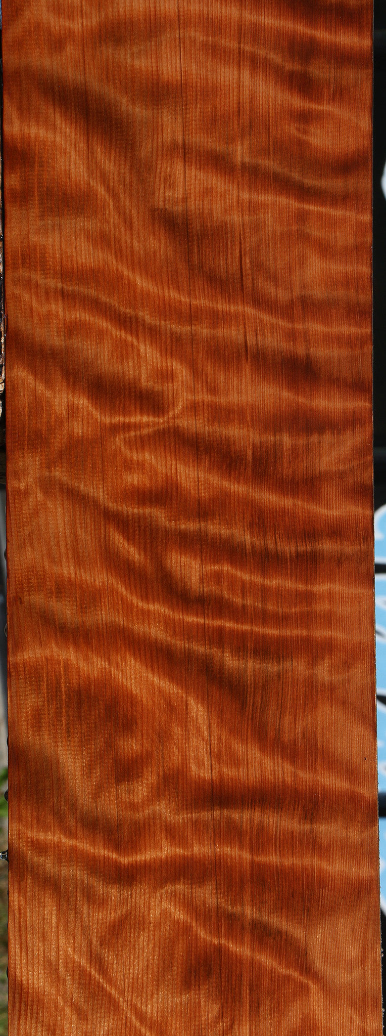 Extra Fancy Curly Quartersawn Redwood Lumber