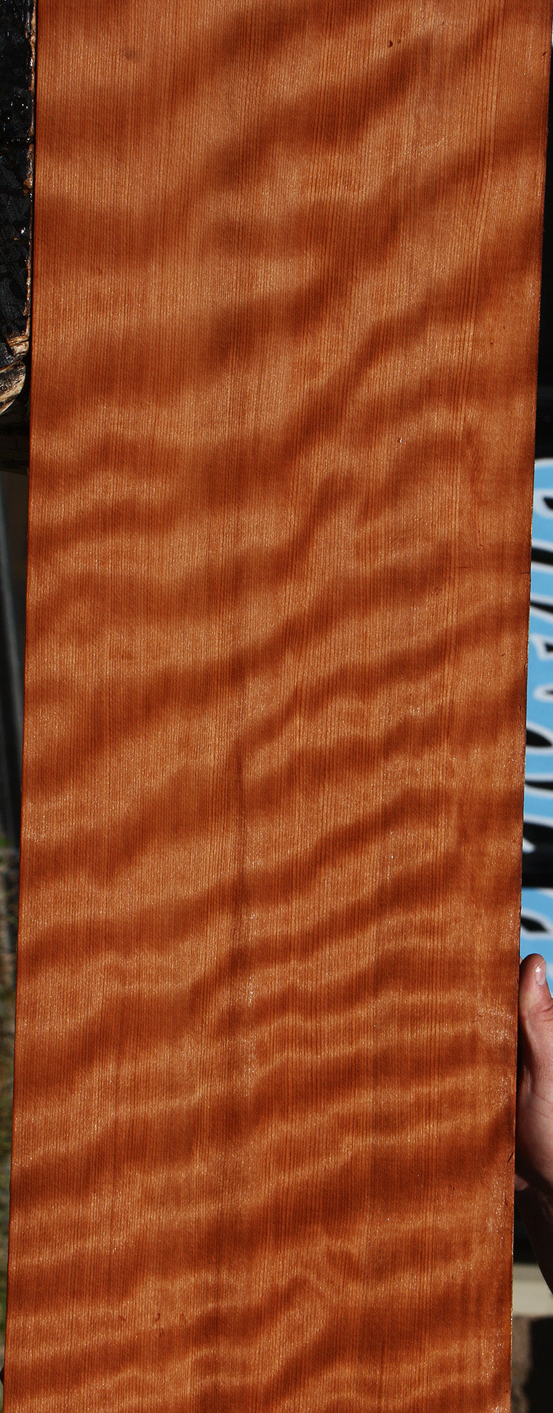 Extra Fancy Curly Redwood Lumber