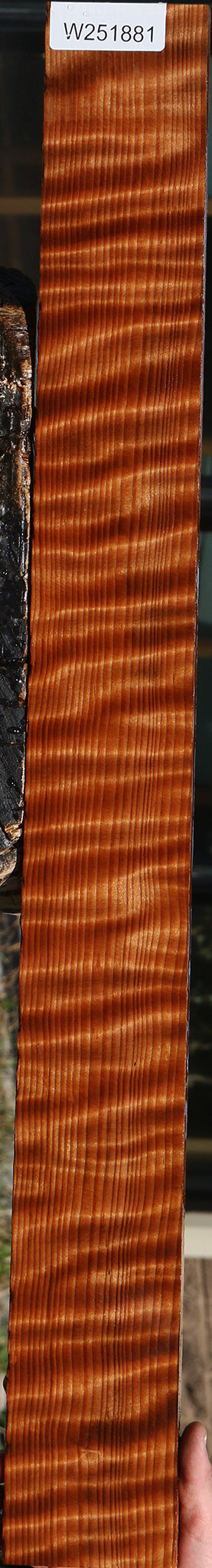 Extra Fancy Curly Quartersawn Redwood Lumber
