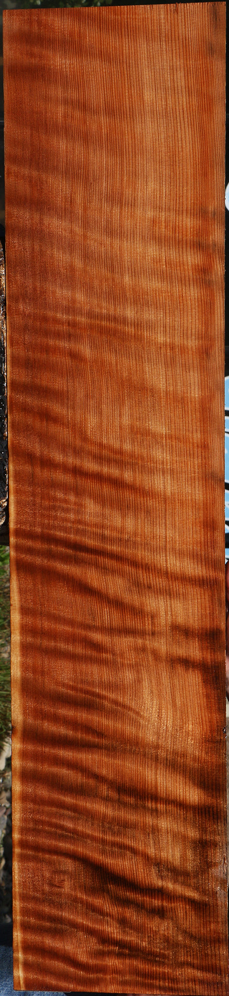 Extra Fancy Curly Quartersawn Redwood Lumber