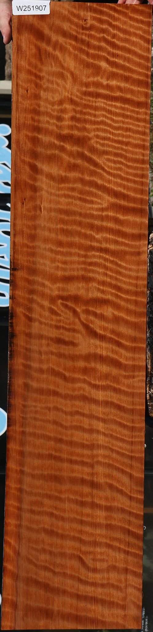 Extra Fancy Curly Redwood Instrument Micro Lumber