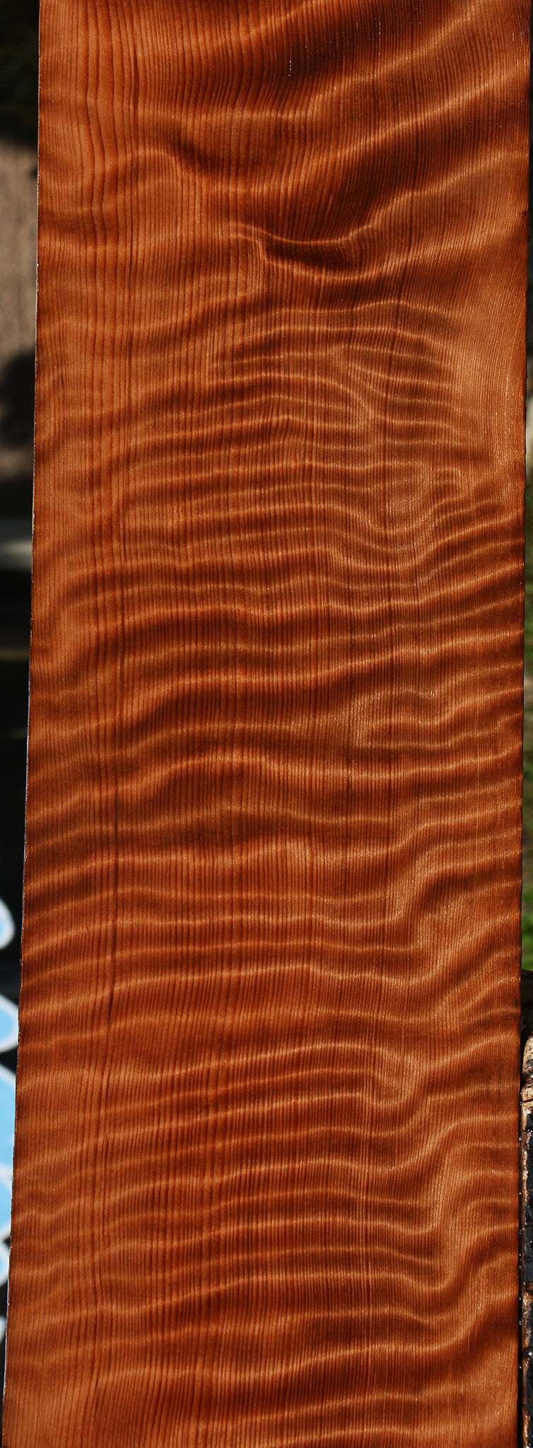 Extra Fancy Curly Redwood Lumber