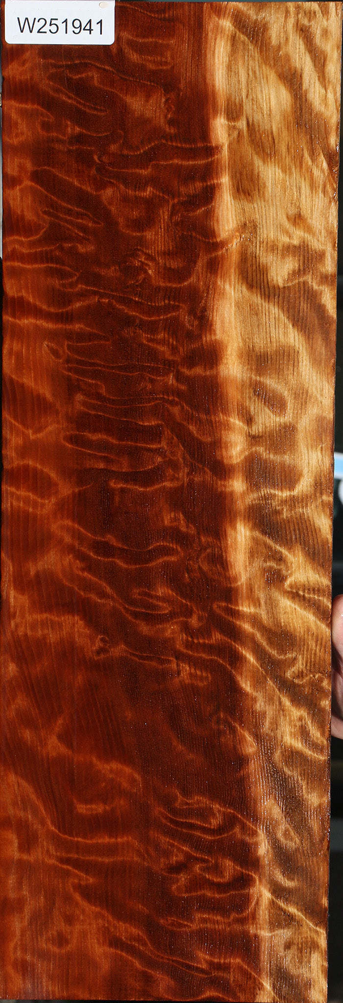 Exhibition Curly Redwood Instrument Lumber