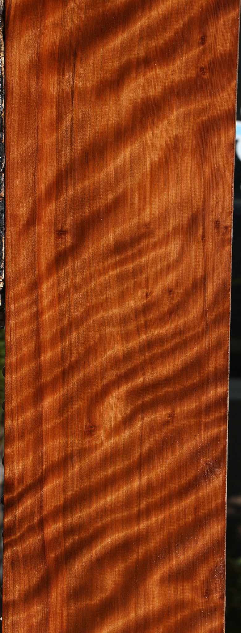Extra Fancy Curly Quartersawn Redwood Lumber