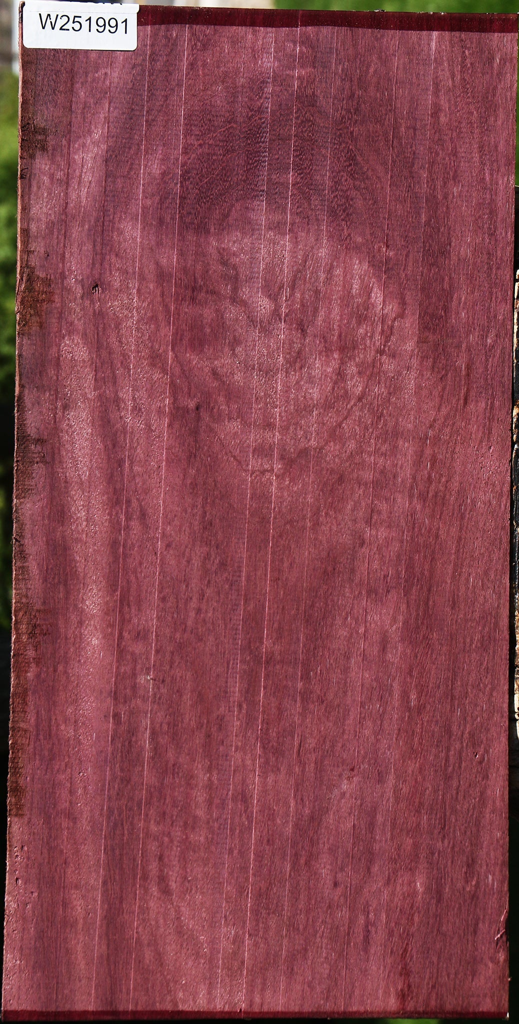 Figured Purpleheart Lumber
