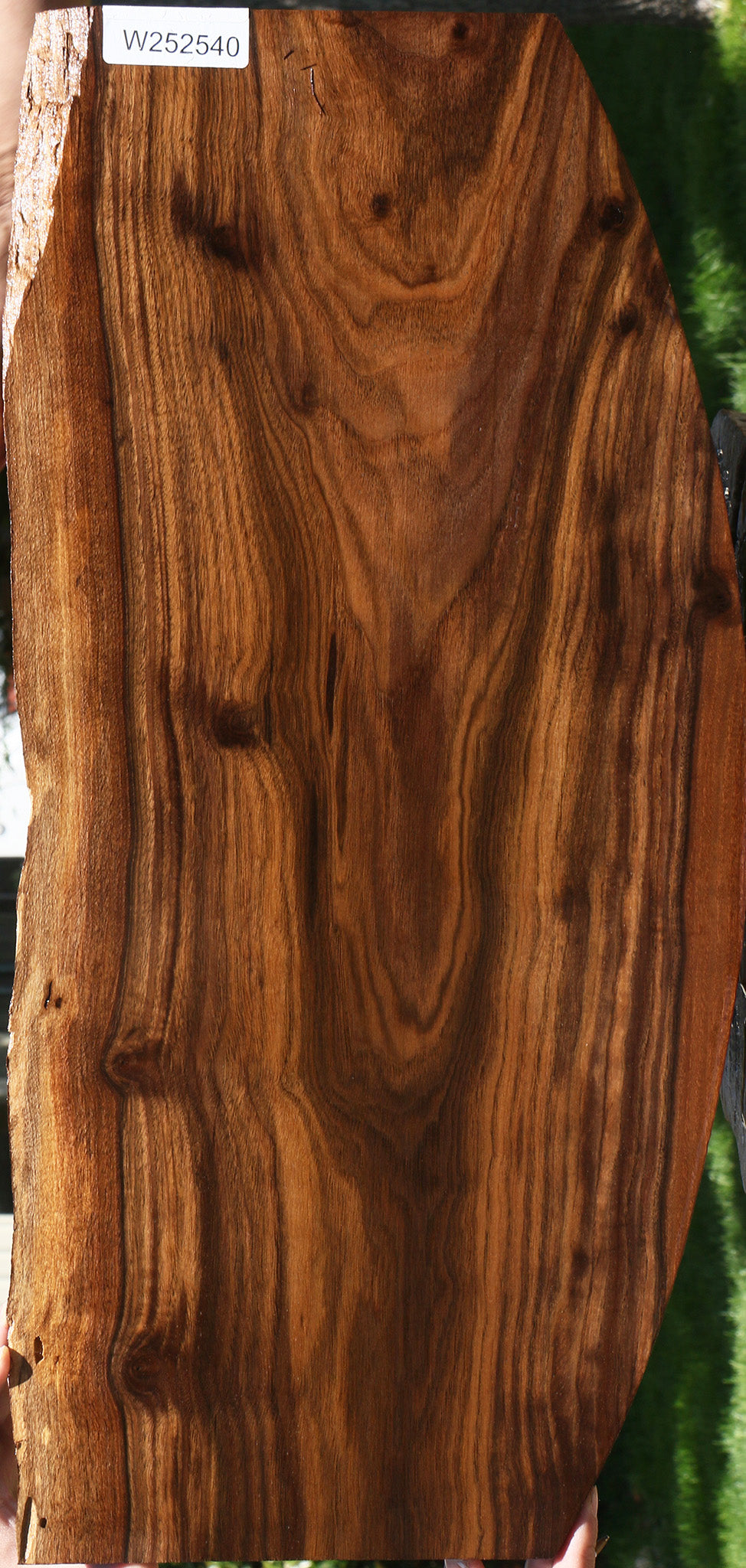 Figured Claro Walnut Live Edge Lumber – Cook Woods