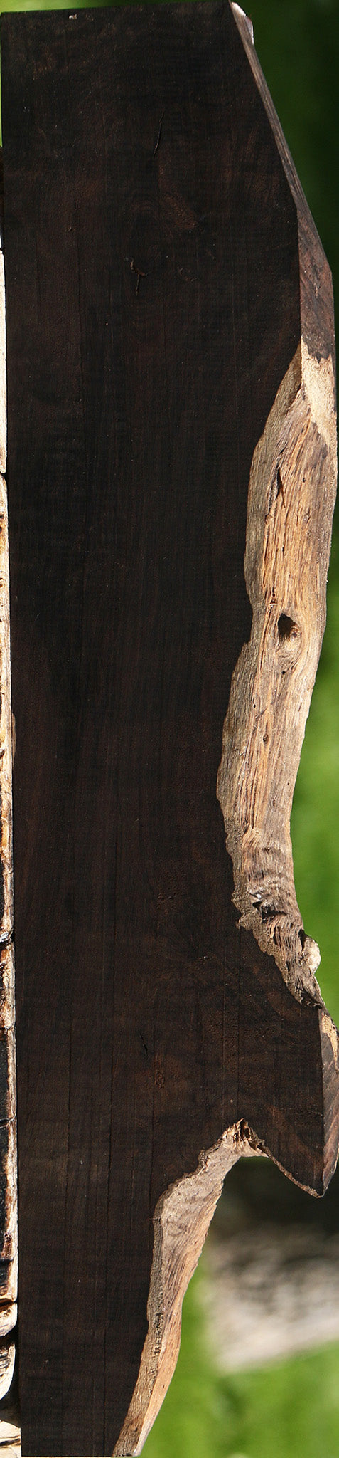 Extra Fancy African Blackwood Live Edge Lumber