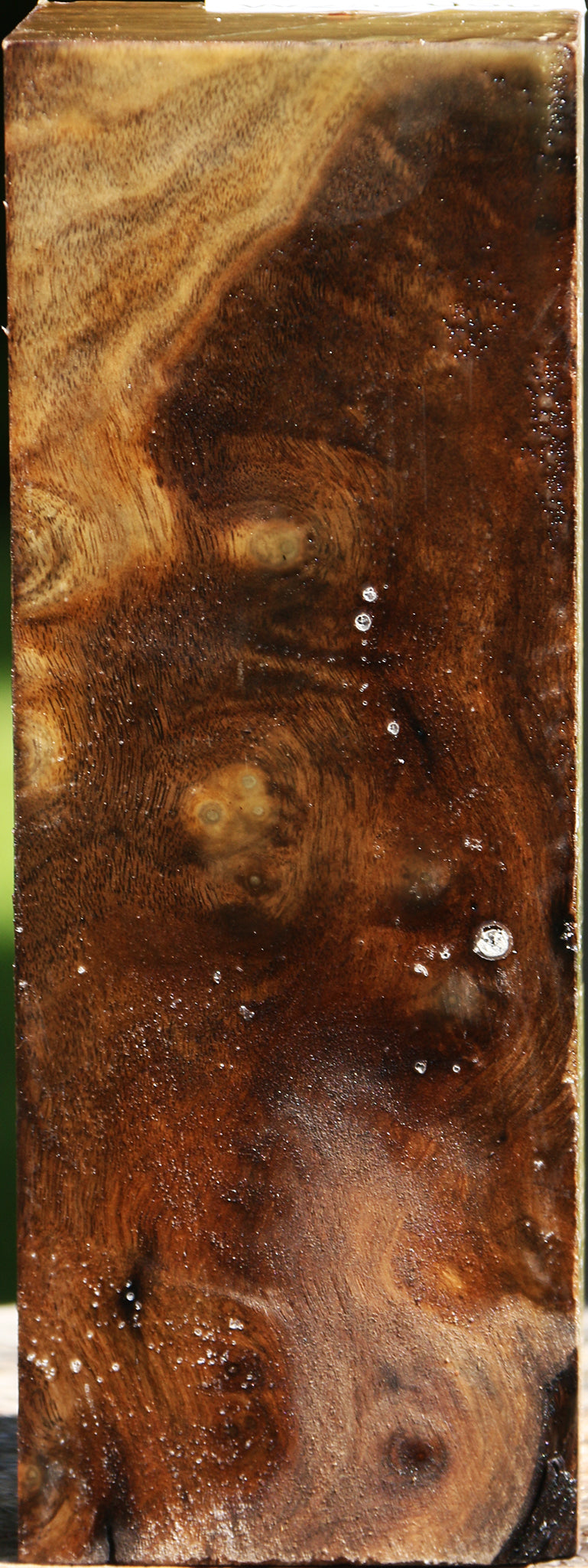 Figured Claro Walnut Peppermill