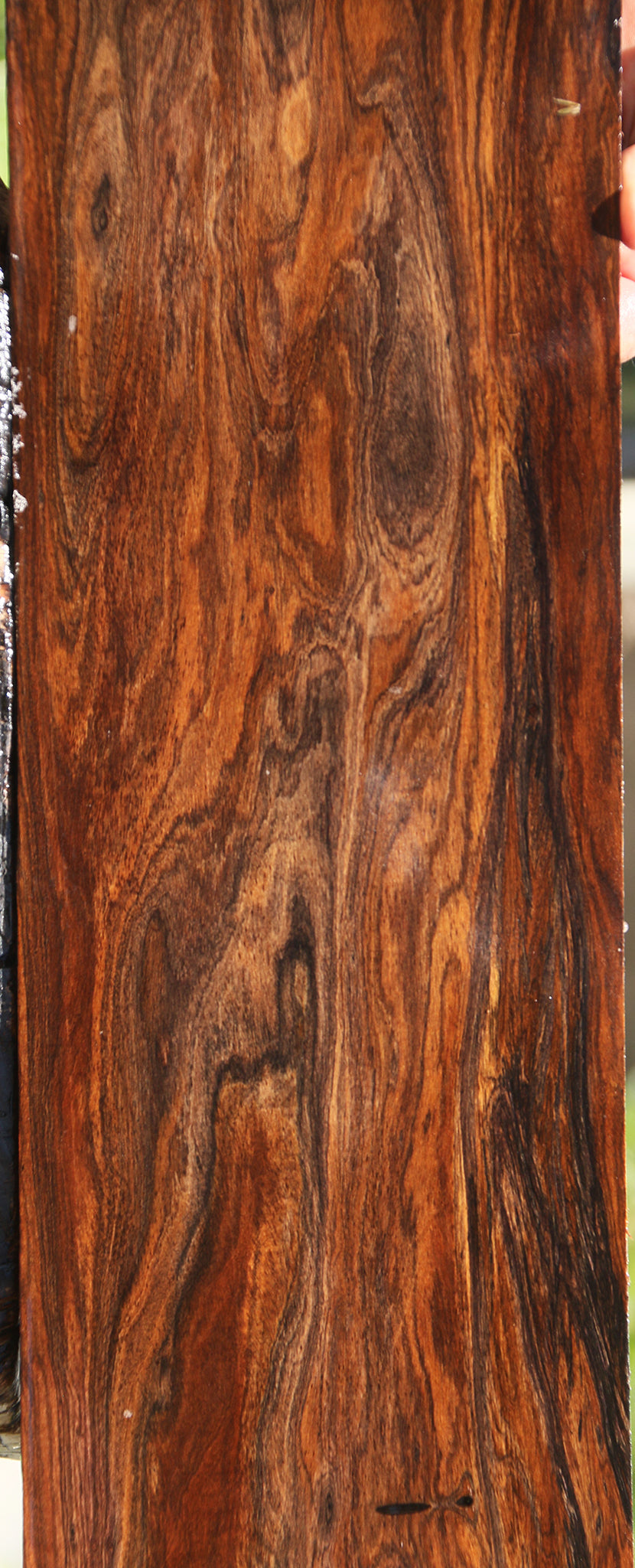 Extra Fancy Bolivian Rosewood Electric Guitar Drop Top Billet