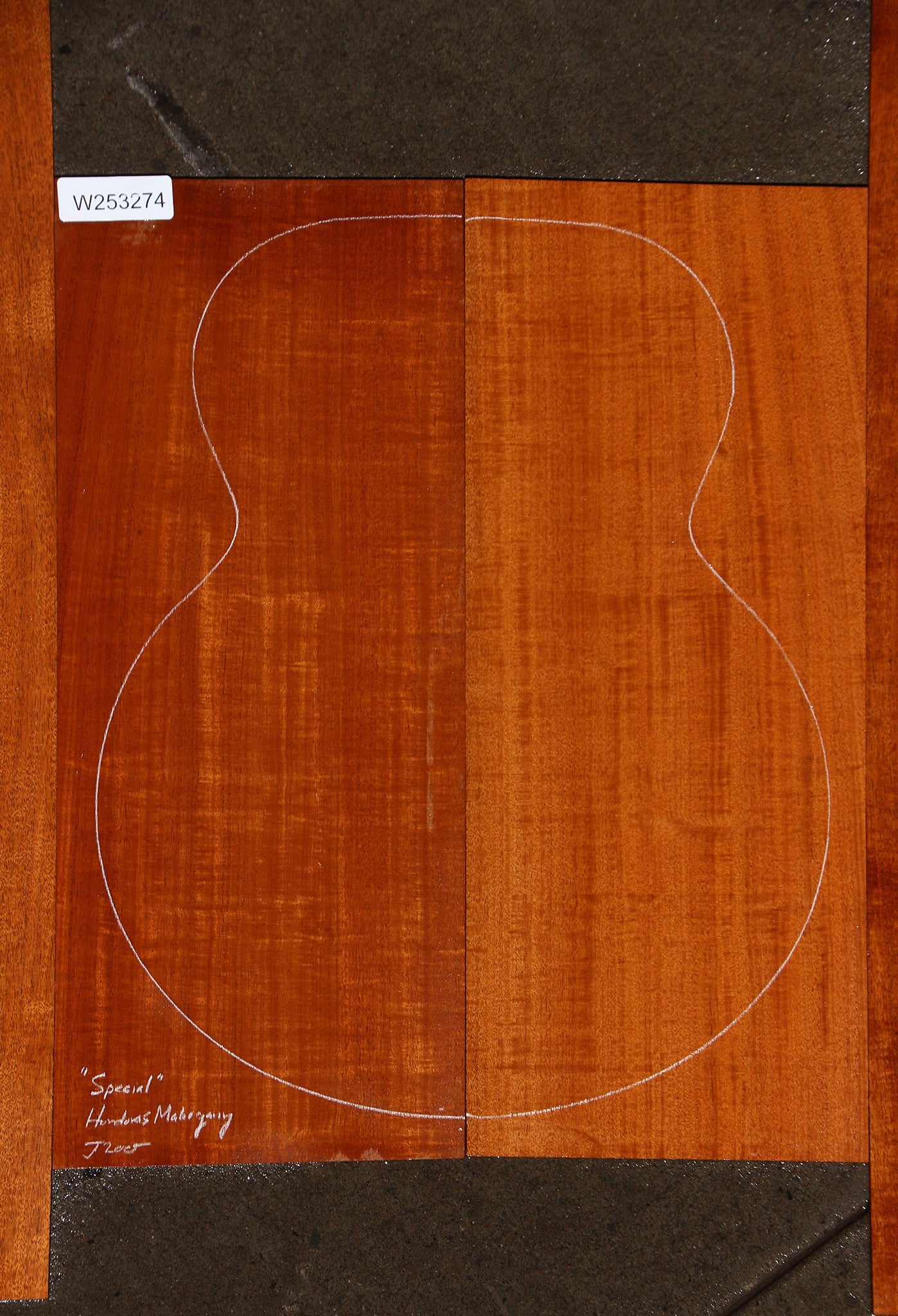 Special Grade Honduras Mahogany Jumbo Guitar Set