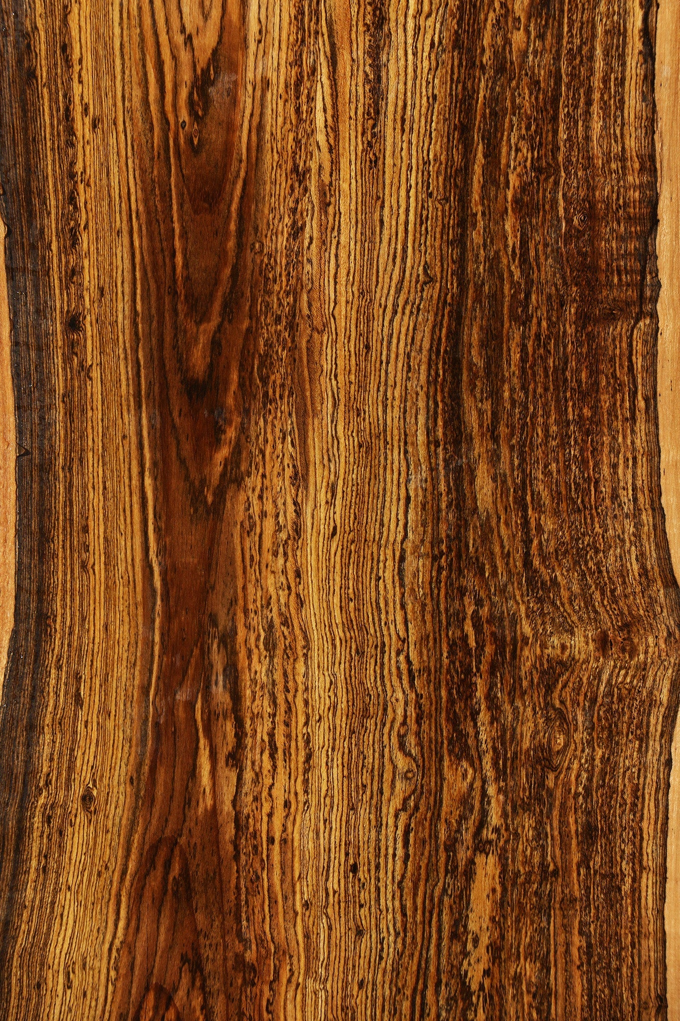 Figured Bocote Live Edge Lumber