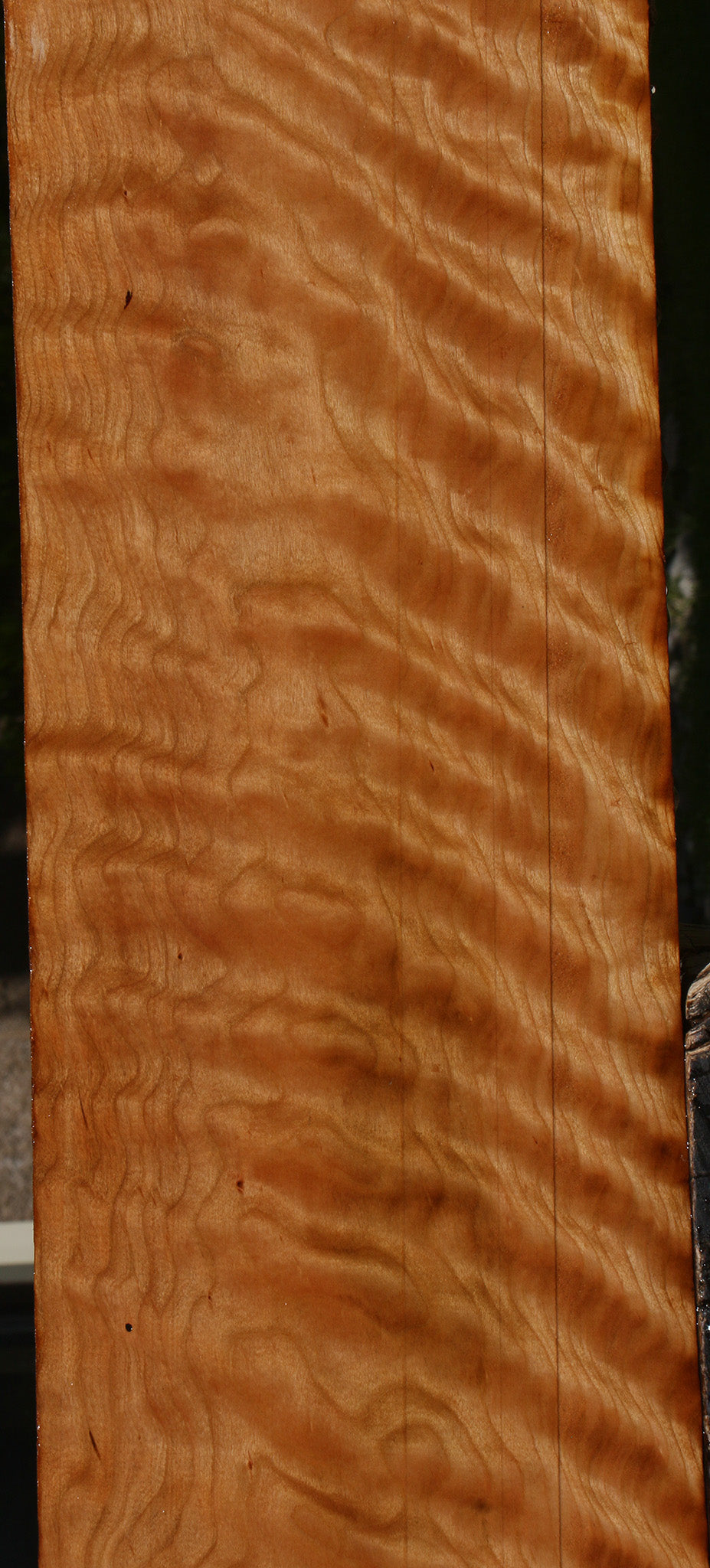 Extra Fancy Curly Cherry Lumber