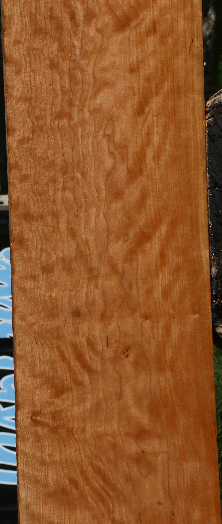 Extra Fancy Curly Cherry Lumber