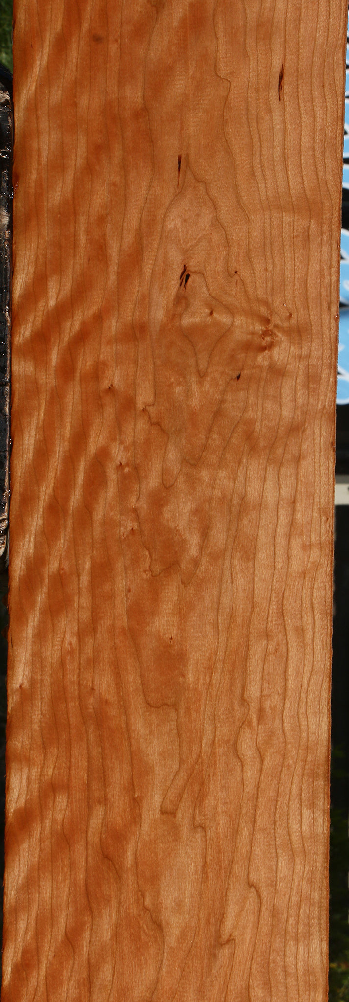 Extra Fancy Curly Cherry Lumber