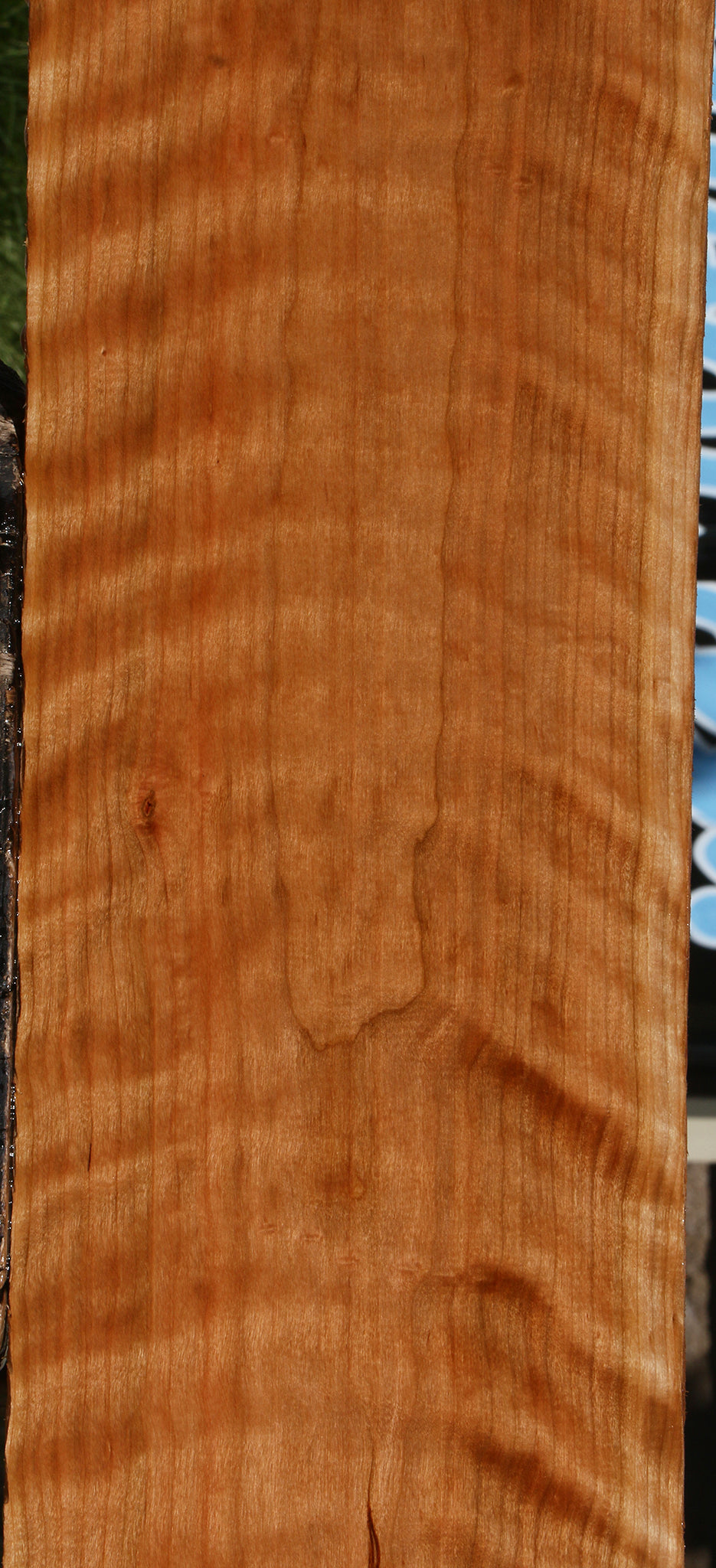 Figured Curly Cherry Lumber