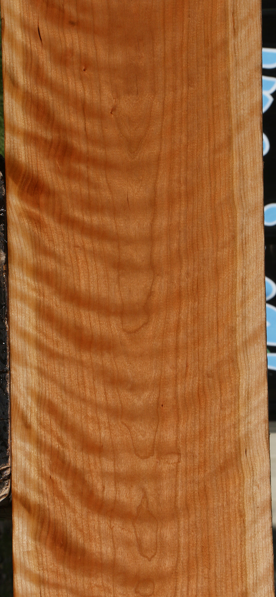 Extra Fancy Curly Cherry Lumber