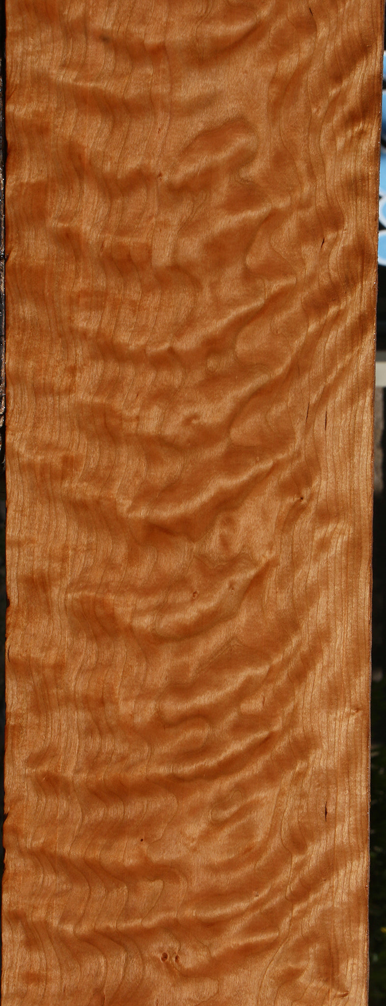 Extra Fancy Curly Cherry Lumber