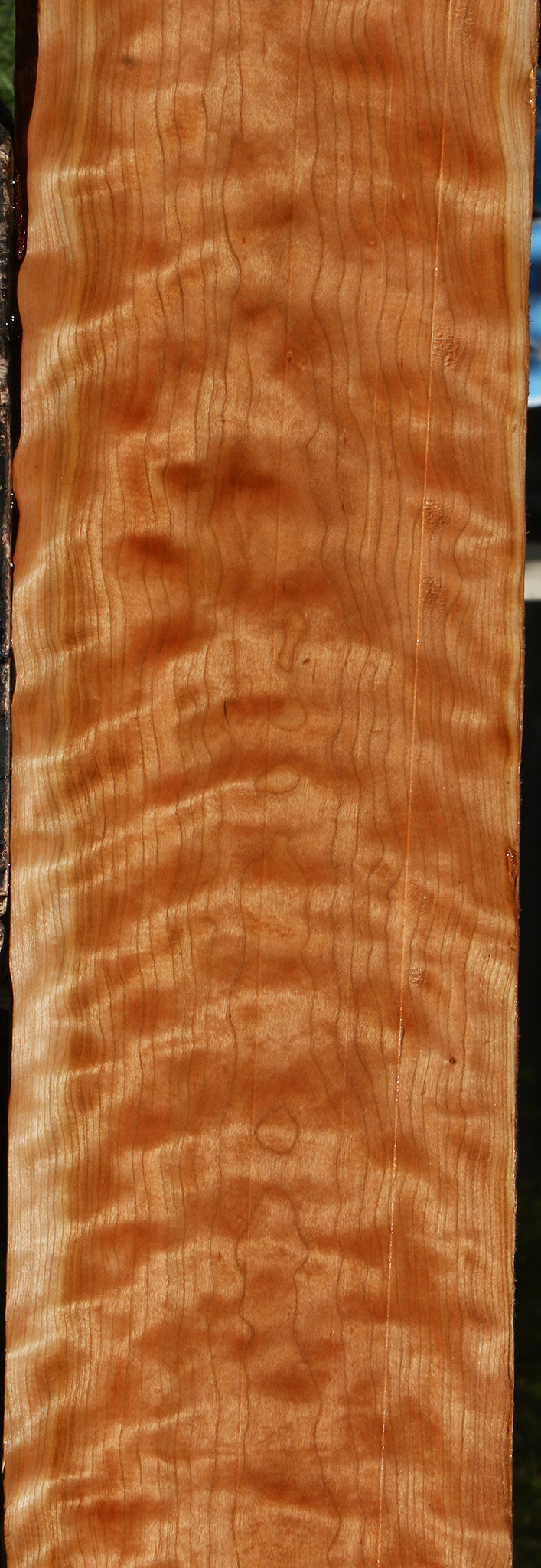 Extra Fancy Curly Cherry Lumber
