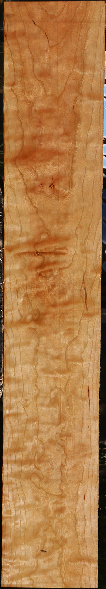 Figured Curly Cherry Lumber