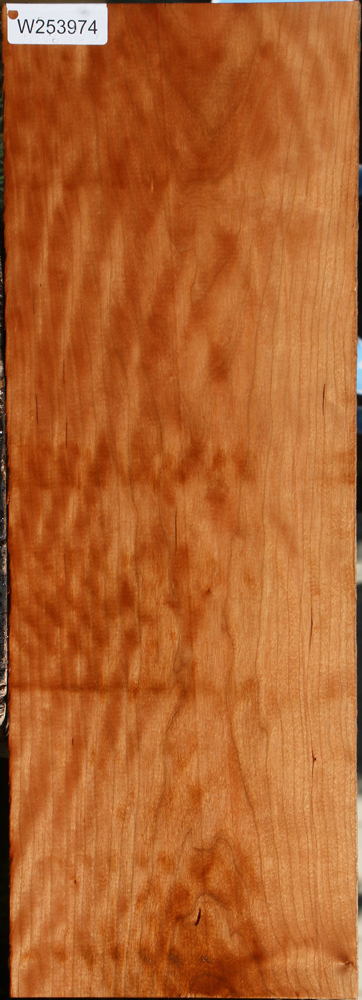 Figured Curly Cherry Lumber