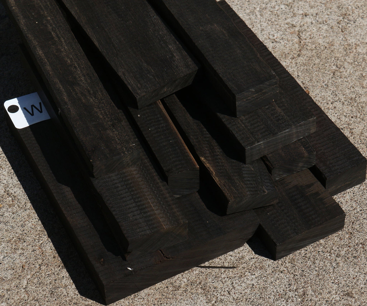 Gabon Ebony Lumber Bargain Box