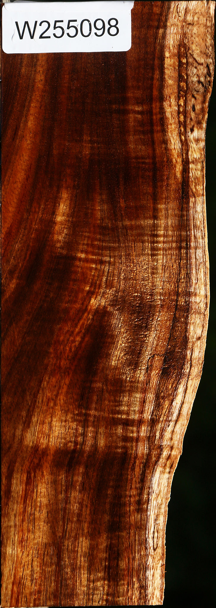 Extra Fancy Hawaiian Koa Live Edge Micro Lumber