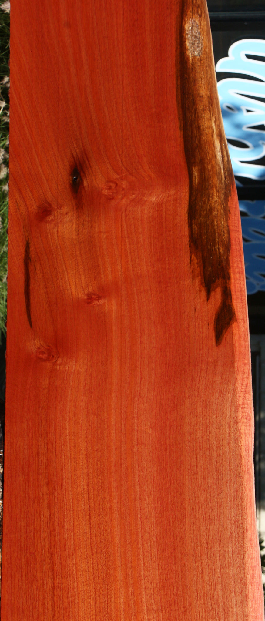 Figured Brazilian Pepperwood Live Edge Lumber