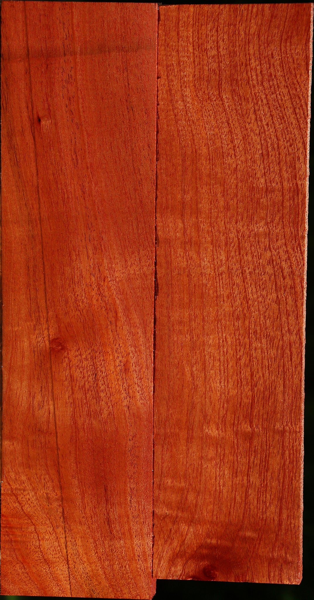 Figured Brazilian Pepperwood Lumber 2 Pack