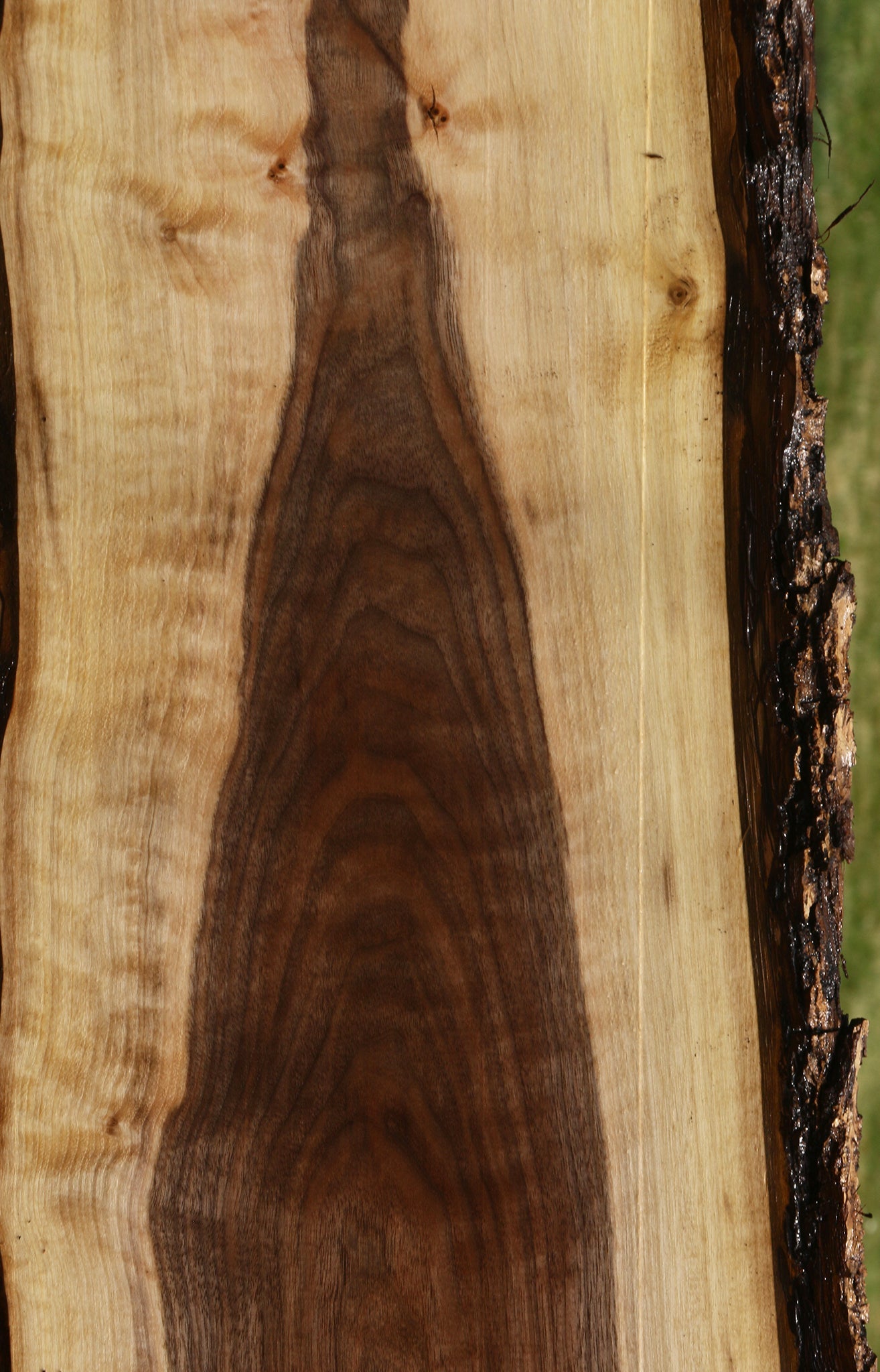 Figured Claro Walnut Live Edge Lumber