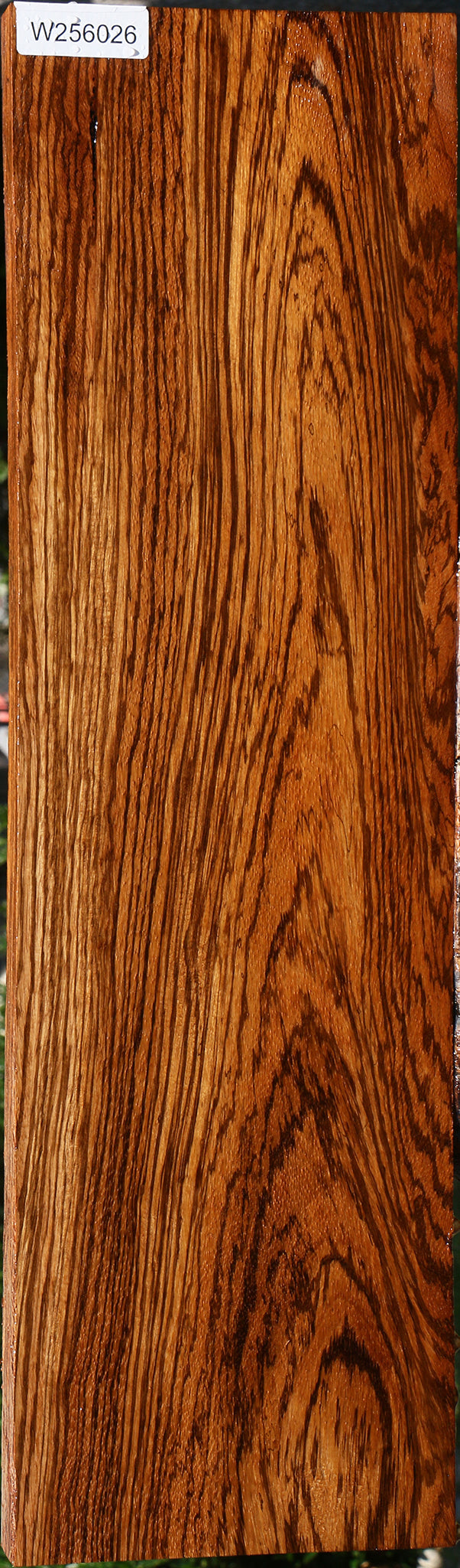 Extra Fancy Zebrawood Lumber
