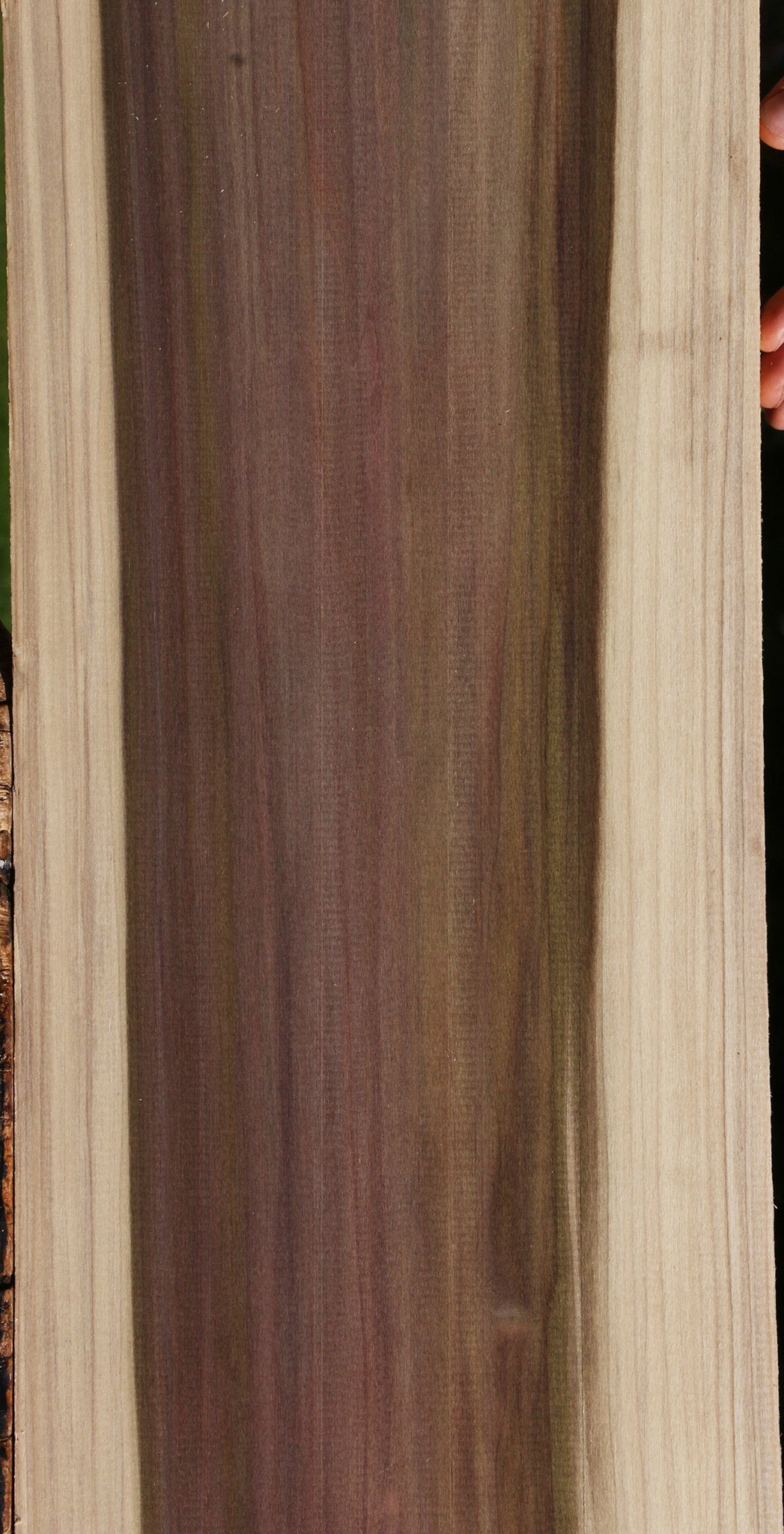 Figured Purple Poplar Lumber