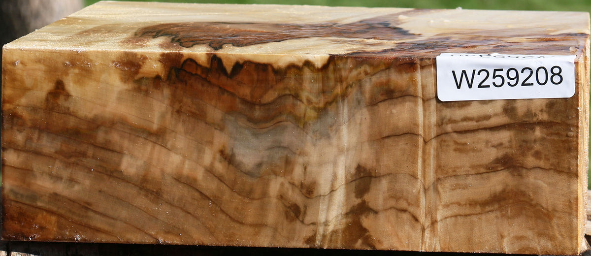 Extra Fancy Silver Maple Bowl Blank
