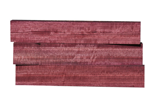 Figured Purpleheart Lumber (12" x 2" x 1-1/8")