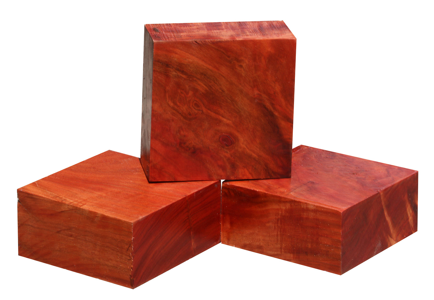 Red Eucalyptus Bowl Blank (6" x 6" x 3")