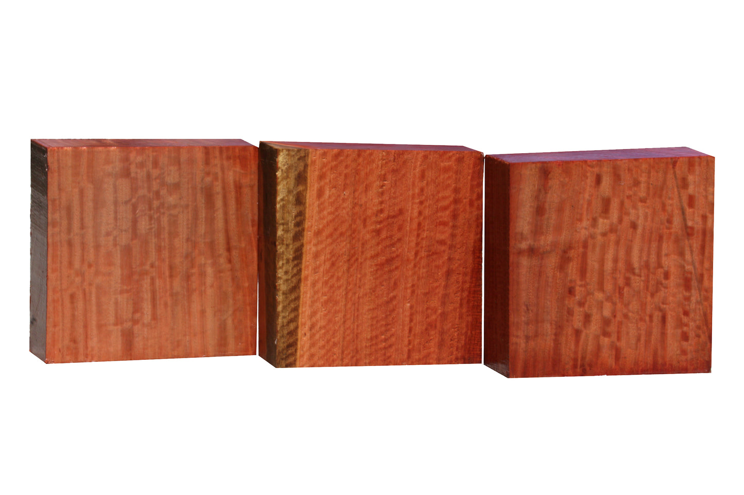 Figured Red Gum Bowl Blank (8" x 8" x 3")