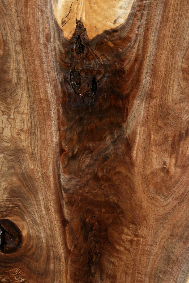 Extra Fancy Figured Crotchwood Claro Walnut Slab