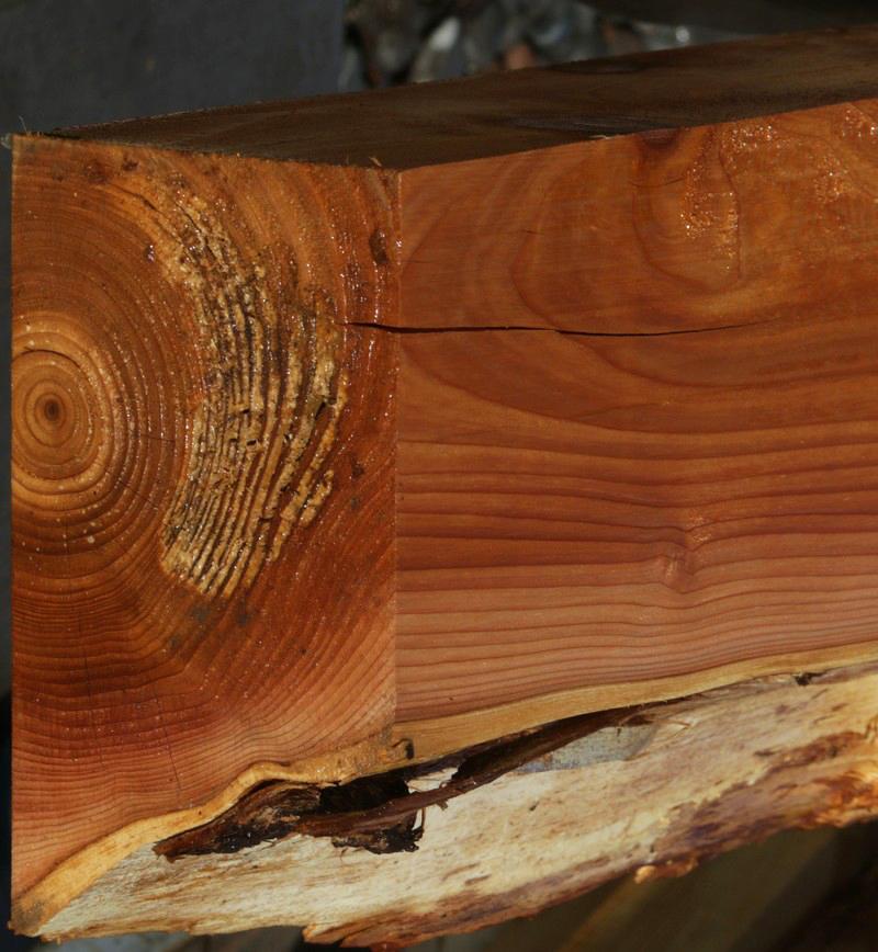 Natural Rustic Red Cedar Mantel