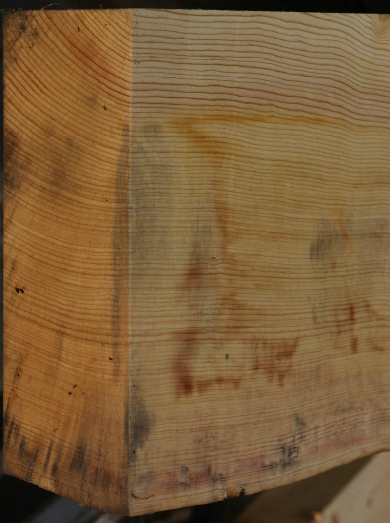 Natural Rustic Blue Ponderosa Pine Mantel