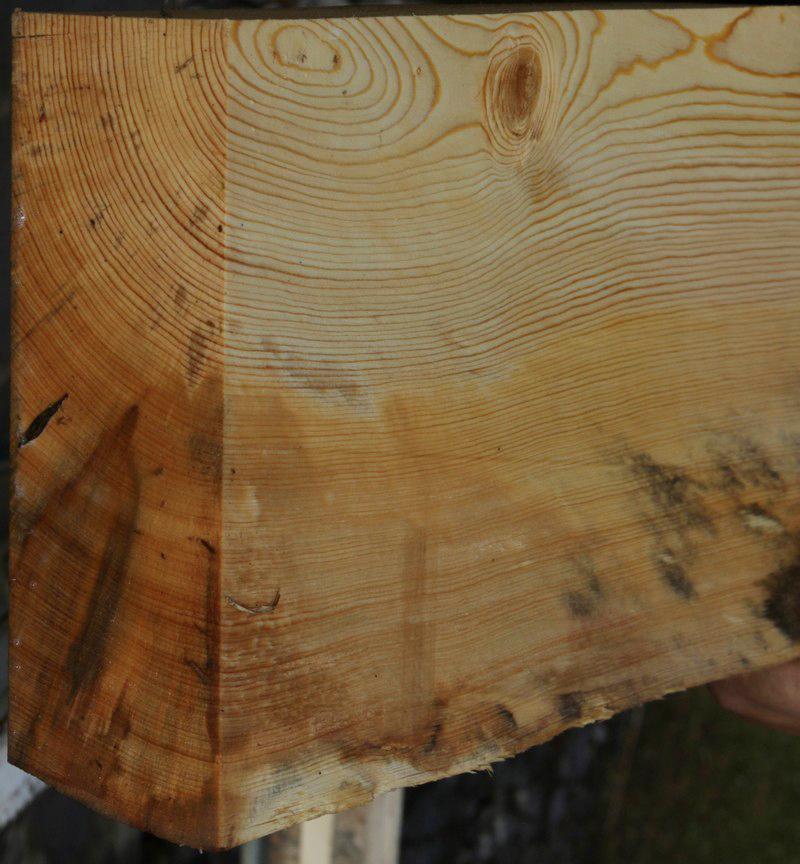 Natural Rustic Blue Ponderosa Pine Mantel