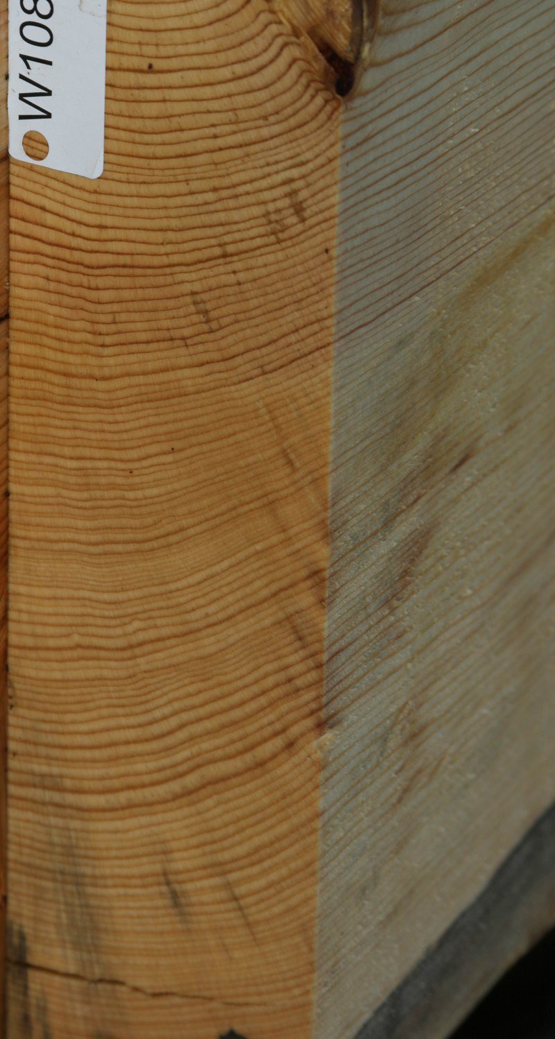 Natural Rustic Blue Ponderosa Pine Mantel