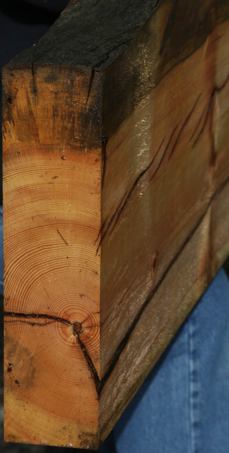 Natural Rustic Red Cedar Mantel