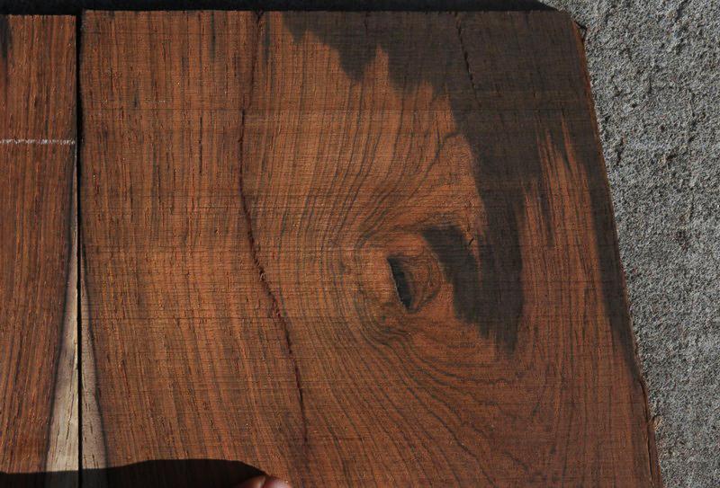 Brazilian Rosewood Guitar Back Set