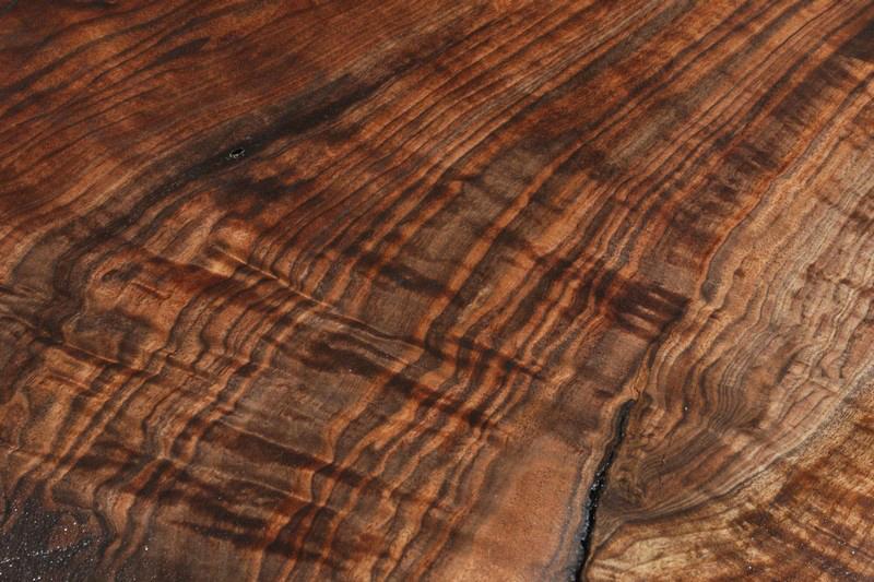 Rustic Grafted English/Claro Walnut Slab