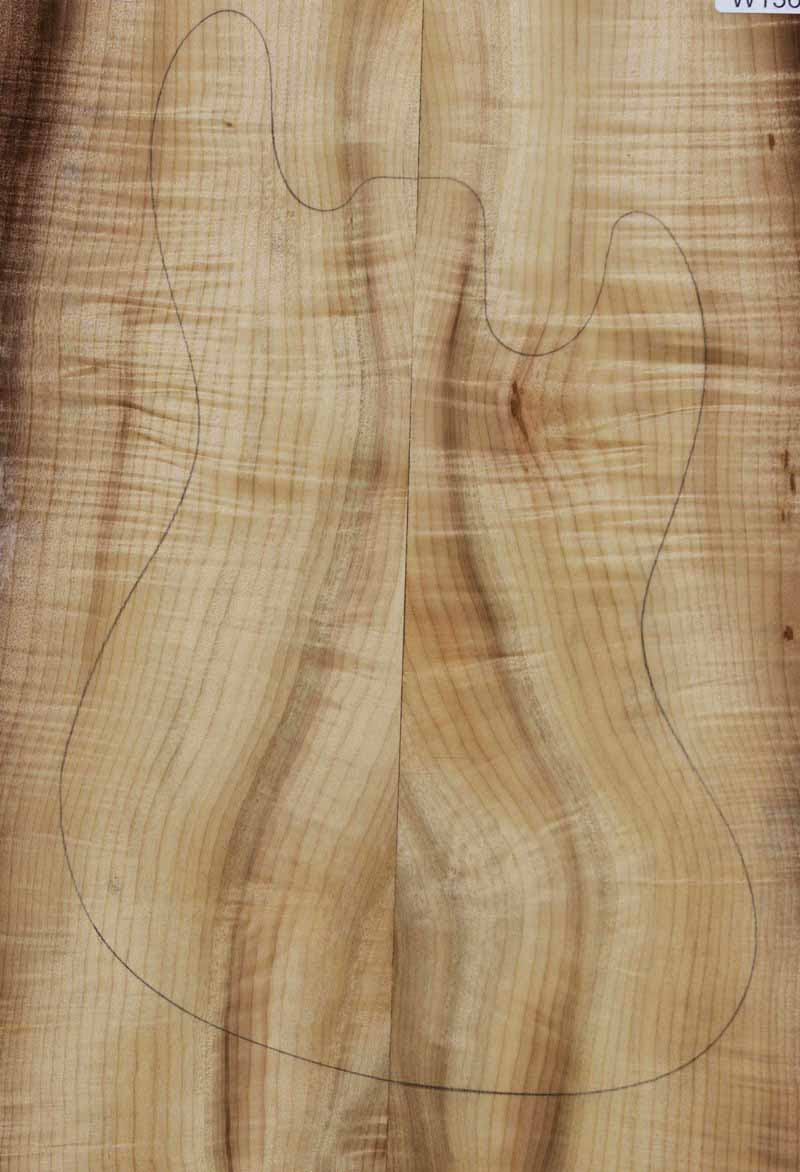 Extra Fancy Figured Myrtle Drop Top Electric Guitar Set