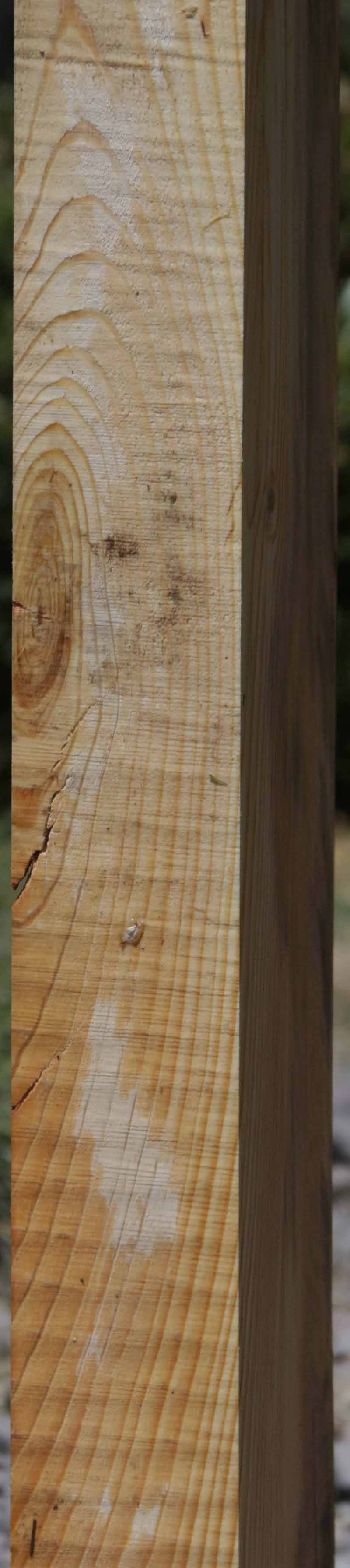 Rustic Blue Ponderosa Pine Mantel